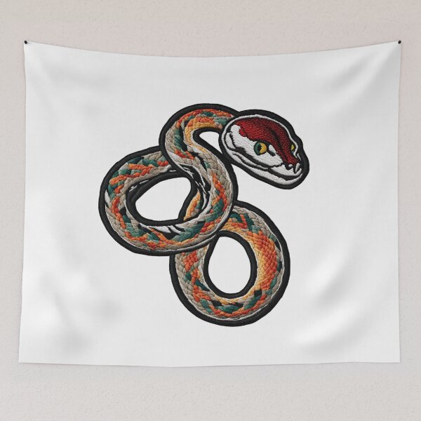 Item preview, Cool Snake on Patches designed and sold by Ruslanov7.