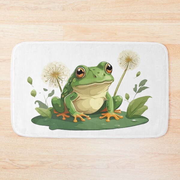 Item preview, Dandelions and frog designed and sold by twisted-dot.