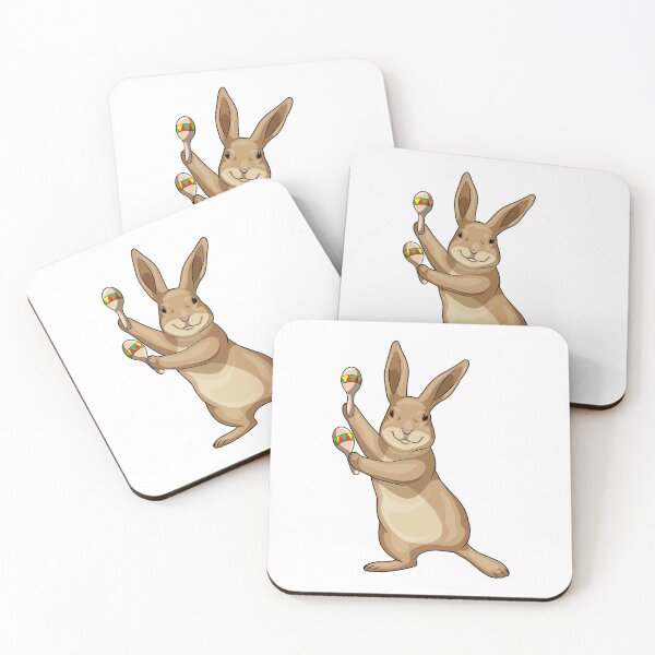 Item preview, Rabbit Musician Maracas Music designed and sold by Snabdesign84.
