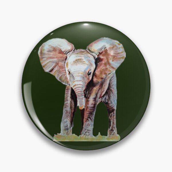 Item preview, Baby Elephant  designed and sold by LornaBowdenART.
