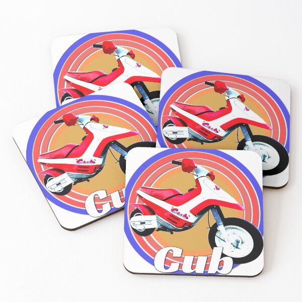 Item preview, Vintage Cub Motorcycle, Cub Mini Bike, Retro Cub Motocross Bike designed and sold by BubbaCommerce.