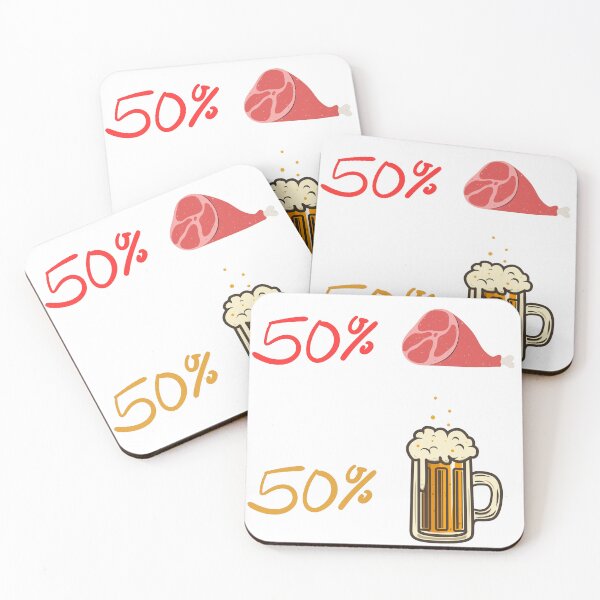 Item preview, Meat and beer man  designed and sold by tpiecuch-7.