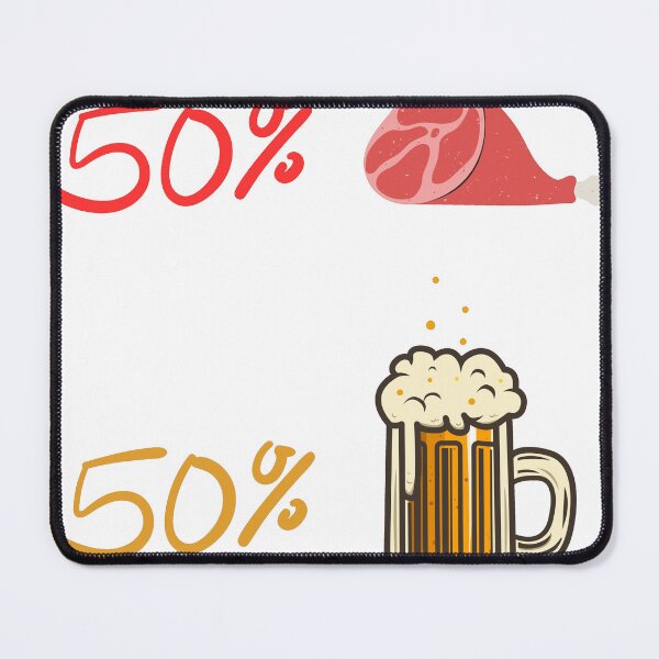 Item preview, Meat and beer man  designed and sold by tpiecuch-7.