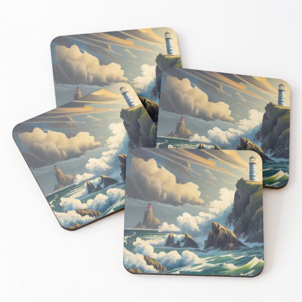Item preview, Storm at Pointe du Raz designed and sold by ArtsDestination.