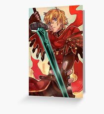 Radiant Historia - Stocke Greeting Card