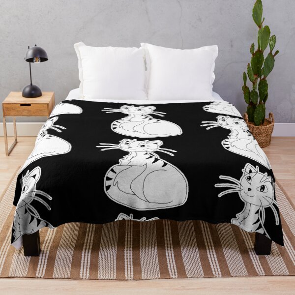 Item preview, Cute simple and funny cat ink  designed and sold by AnetaArtist.