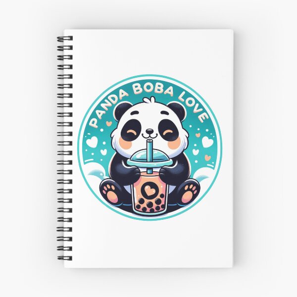 Item preview, Cute Panda Bear Bubble Tea Poster | Panda Boba Love Cartoon Wall Art designed and sold by epicevolution.