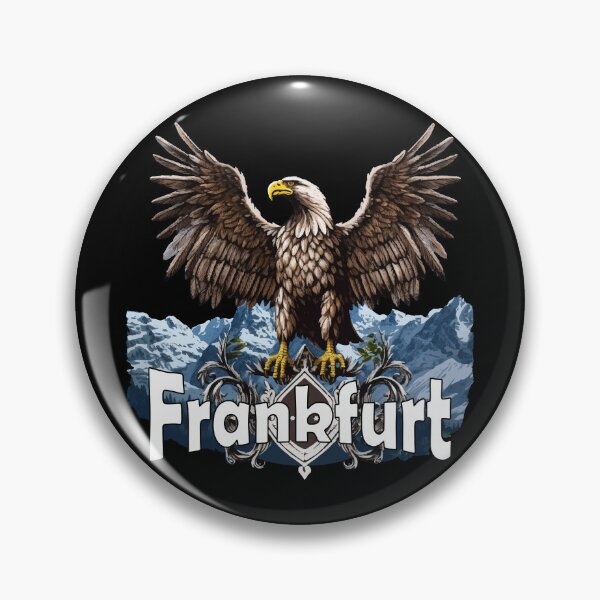 Item preview, Frankfurt with eagle, gift Frankfurt, golden eagle designed and sold by Andrea-Design.
