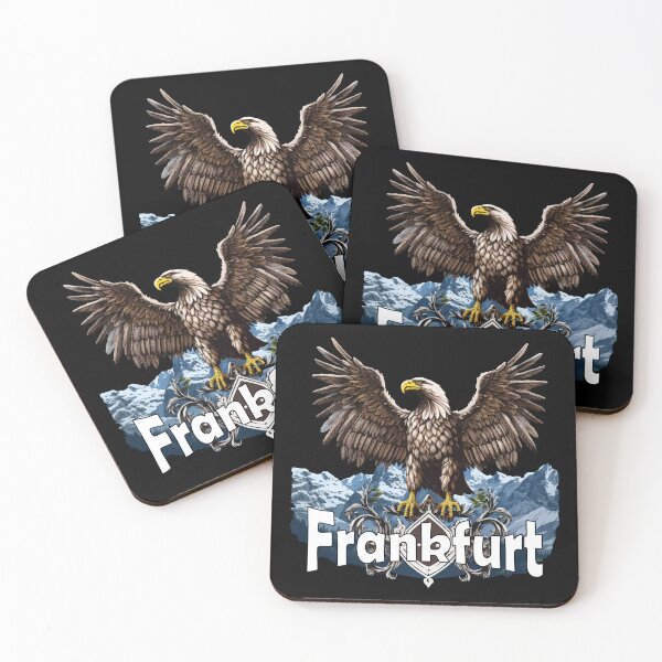 Item preview, Frankfurt with eagle, gift Frankfurt, golden eagle designed and sold by Andrea-Design.