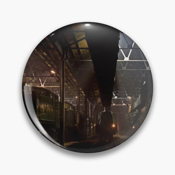 Artikelvorschau, Great Western Lokschuppen bei Nacht entworfen und verkauft von Random Railways.