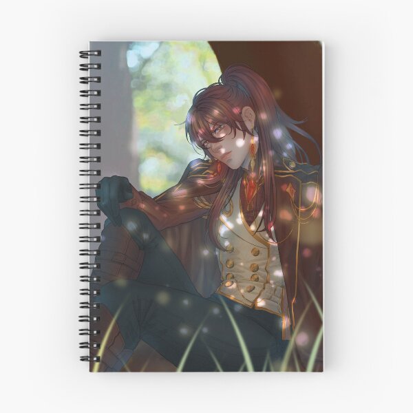 Item preview, Anime boy with red hair under tree designed and sold by TaeAlves.