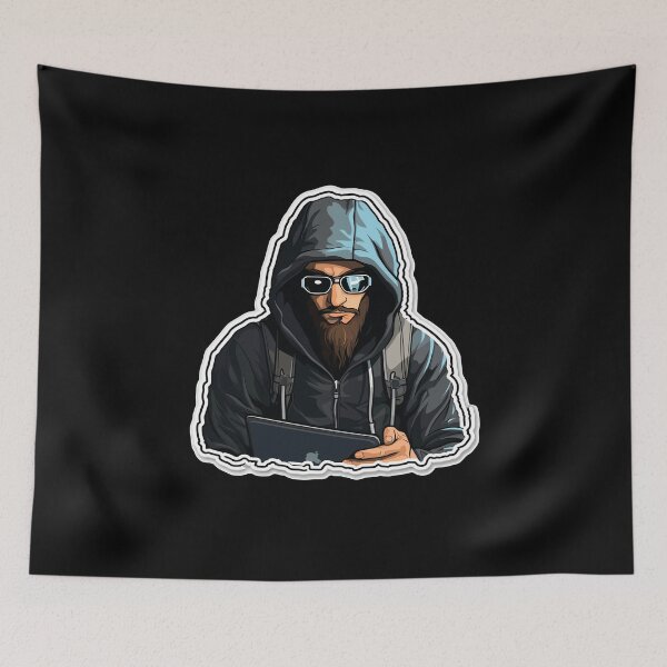 Item preview, Ethical Hacker - Illustration designed and sold by MrERNST.