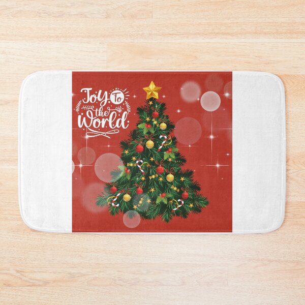Item preview, Joy to the World Christmas Tree designed and sold by TidyKitchenInc.