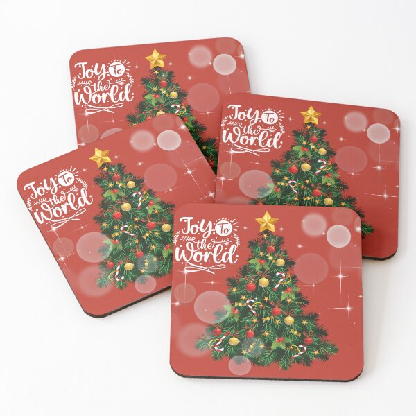 Item preview, Joy to the World Christmas Tree designed and sold by TidyKitchenInc.