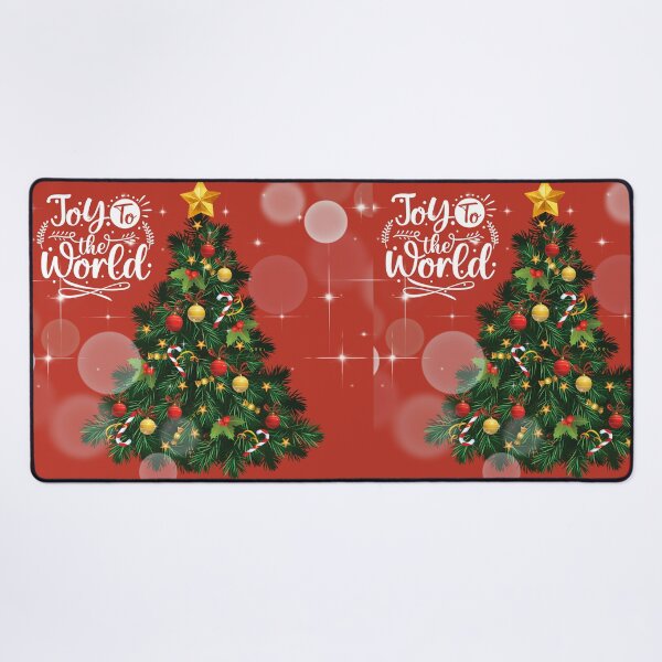 Item preview, Joy to the World Christmas Tree designed and sold by TidyKitchenInc.