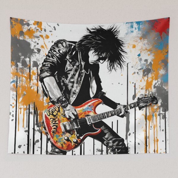 Item preview,   Rock guitarist designed and sold by StyleSketch.