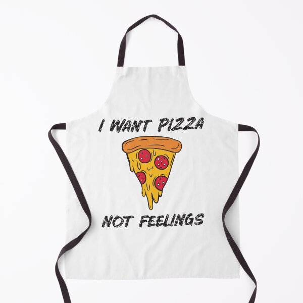 Item preview, I Want Pizza Not Feelings funny foodie Pizza designed and sold by teeshop87.
