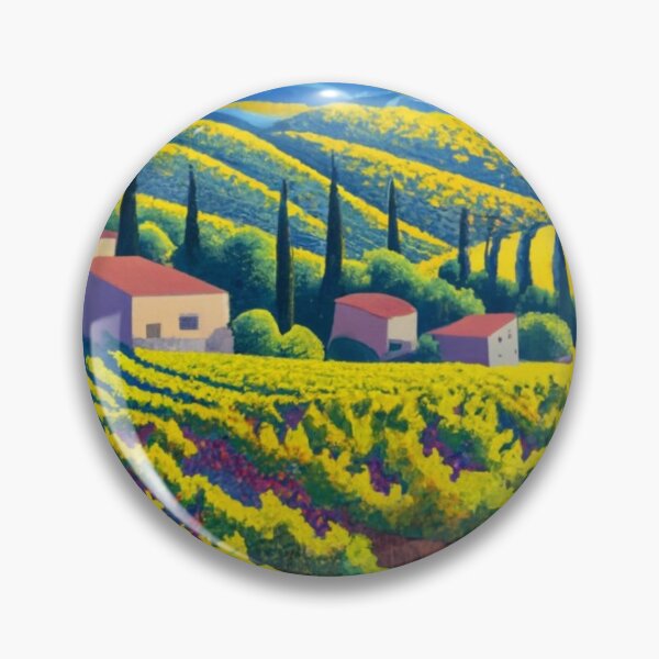 Item preview, Occitanie vineyards designed and sold by ArtsDestination.