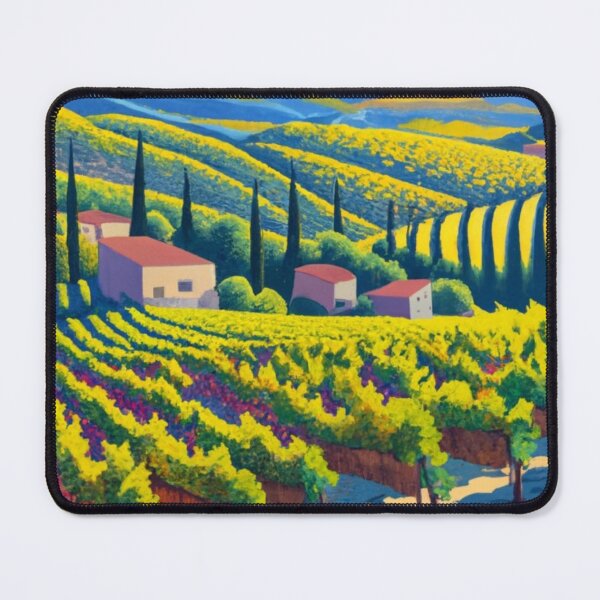 Item preview, Occitanie vineyards designed and sold by ArtsDestination.