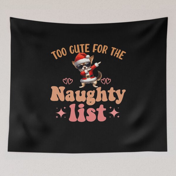 Item preview, "Too Cute for the Naughty List: Dabbing Chihuahua Christmas Delight" designed and sold by Xhevahir.