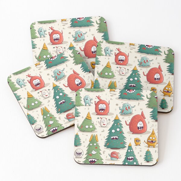 Item preview, Cartoon Happy Christmas Friends designed and sold by Sp3ctrumOfColor.