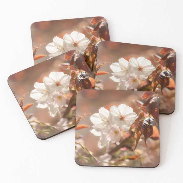 Item preview, Digital photograph of sunlit spring Cherry Blossom designed and sold by SimonJohnson1.