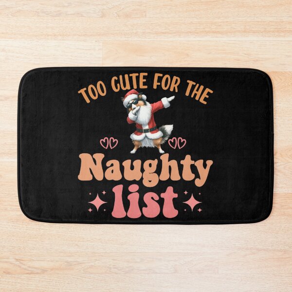 Item preview, "Too Cute for the Naughty List: Dabbing Collie Christmas Delight" designed and sold by Xhevahir.