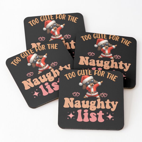 Item preview, "Too Cute for the Naughty List: Dabbing Dachshund Christmas Delight" designed and sold by Xhevahir.
