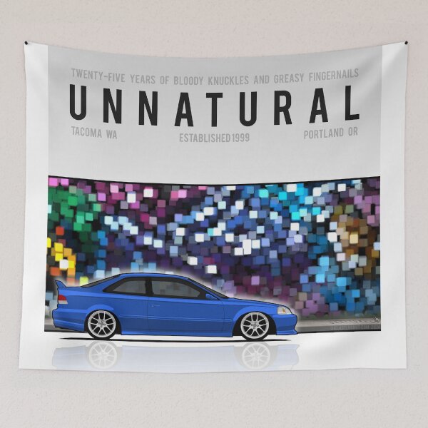 Item preview, Unnatural Car Club PNW: Electron Blue Coupe EM1 designed and sold by The Last Lugnut.