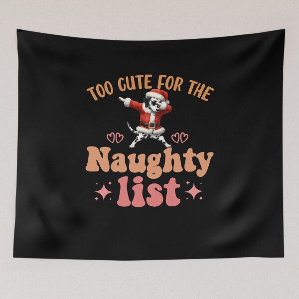 Item preview, "Too Cute for the Naughty List: Dabbing Dalmatian  Christmas Delight" designed and sold by Xhevahir.
