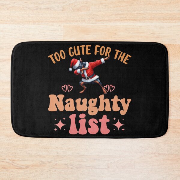 Item preview, "Too Cute for the Naughty List: Dabbing Doberman Christmas Delight" designed and sold by Xhevahir.