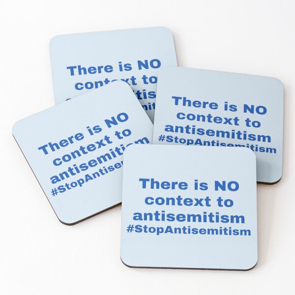 Item preview, No Context to Antisemitism Stop Antisemitism  designed and sold by NJGDesigns.