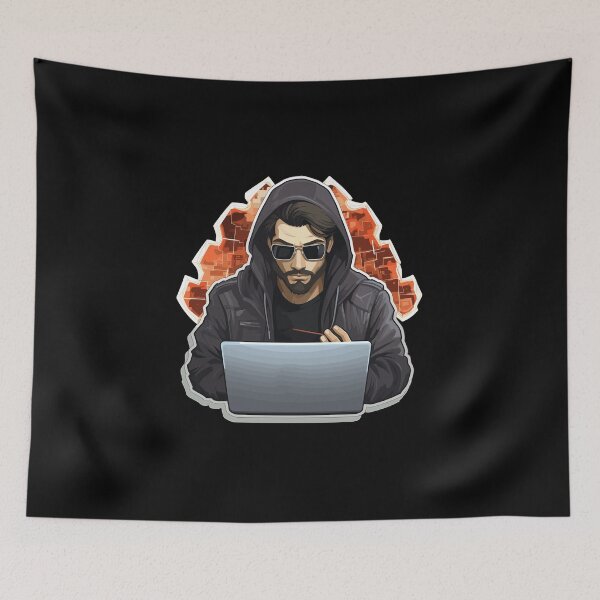 Item preview, Ethical Hacker - Illustration designed and sold by MrERNST.