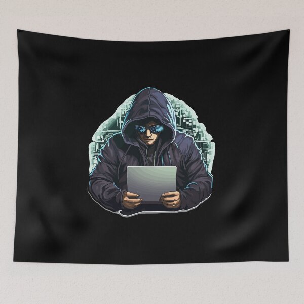 Item preview, Ethical Hacker - Illustration designed and sold by MrERNST.