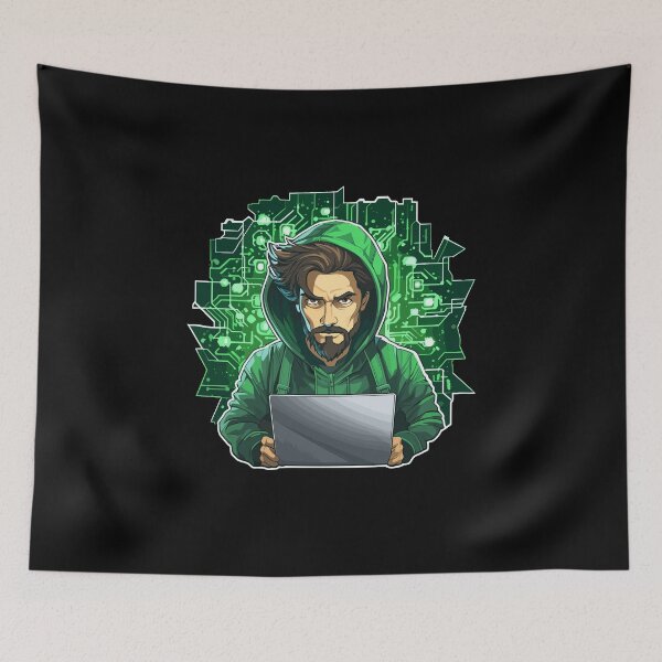 Item preview, Ethical Hacker - Illustration designed and sold by MrERNST.