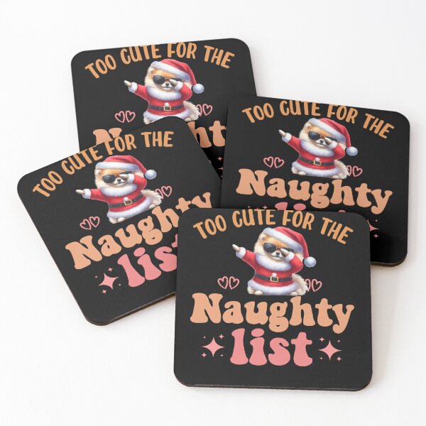 Item preview, "Too Cute for the Naughty List: Dabbing Pomeranian Christmas Delight" designed and sold by Xhevahir.