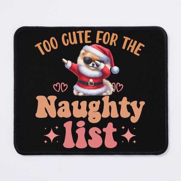 Item preview, "Too Cute for the Naughty List: Dabbing Pomeranian Christmas Delight" designed and sold by Xhevahir.
