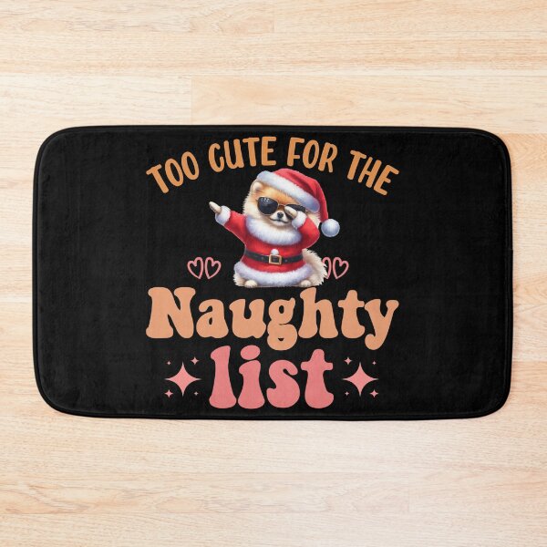 Item preview, "Too Cute for the Naughty List: Dabbing Pomeranian Christmas Delight" designed and sold by Xhevahir.