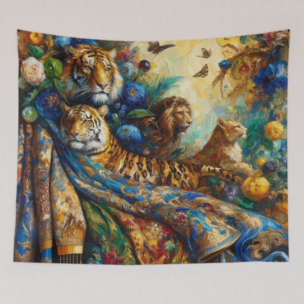Item preview, Tigers & Lions designed and sold by artistabout.