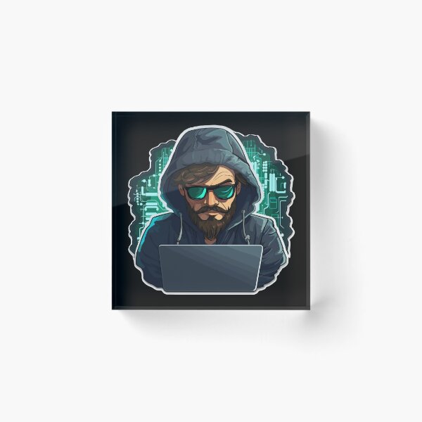 Item preview, Ethical Hacker - Illustration designed and sold by MrERNST.