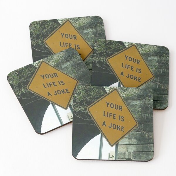 Item preview, YOUR LIFE IS A JOKE designed and sold by reptiliemo.