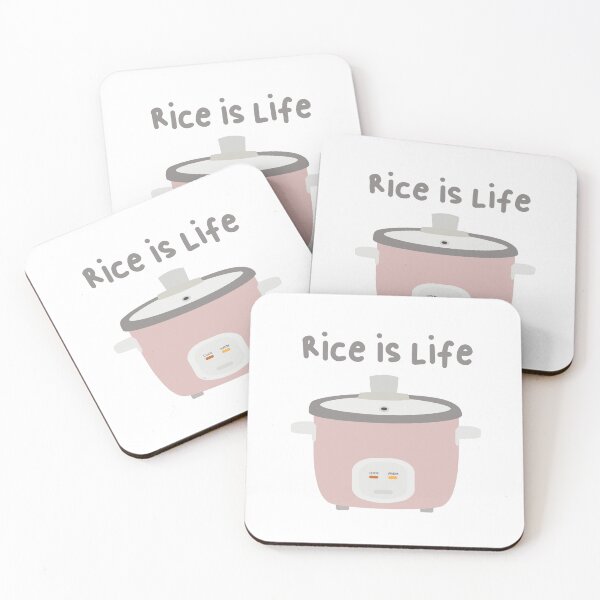 Item preview, Rice is Life Asian Food Rice Cooker designed and sold by kristinedesigns.