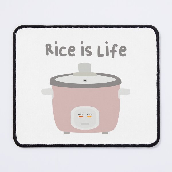 Item preview, Rice is Life Asian Food Rice Cooker designed and sold by kristinedesigns.