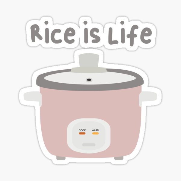 Cute Rice Cooker Stickers Kawaii Rice Cooker Cute Asian Food