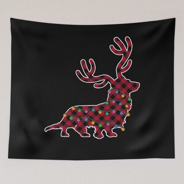 Item preview, Long Haired Dachshund Christmas Lights designed and sold by Hic21.