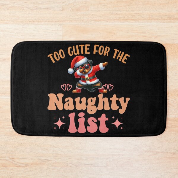 Item preview, "Too Cute for the Naughty List: Dabbing Rottweiler Christmas Delight" designed and sold by Xhevahir.