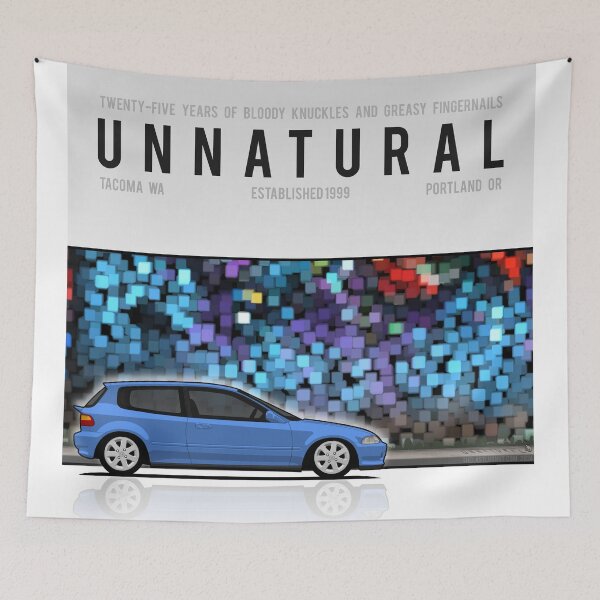 Item preview, Unnatural Car Club PNW: Captiva Blue Hatchback EH designed and sold by The Last Lugnut.