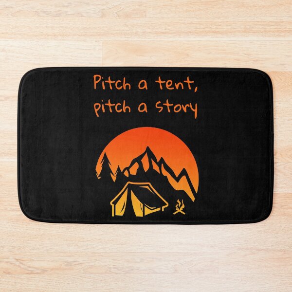 Item preview, pitch a tent, pich a story designed and sold by BuyMeifYouLike.