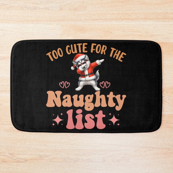 Item preview, "Too Cute for the Naughty List: Dabbing Husky Christmas Delight" designed and sold by Xhevahir.