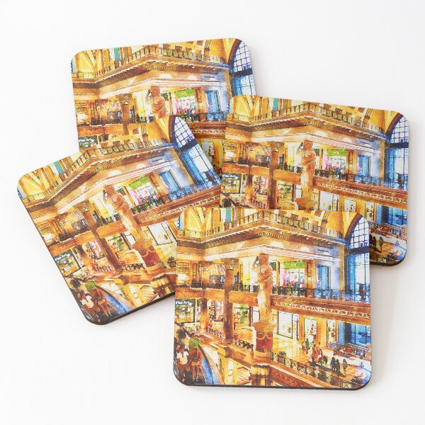 Item preview, Caesars Palace Forum Shops Las Vegas Watercolor designed and sold by Travelways.